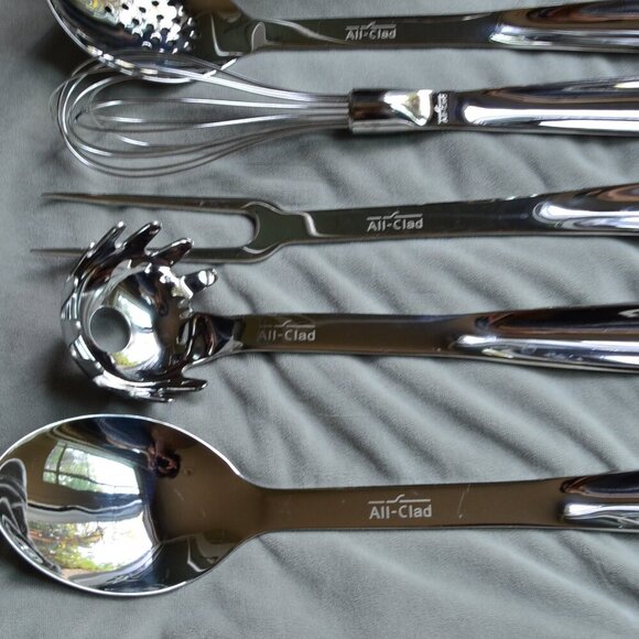 All-Clad Stainless Steel Kitchen Tool Set; 8 piece - Picture 7 of 15